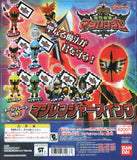 Bandai Power Rangers Super Sentai Magiranger figure Swing (set of 7)