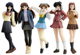CM's Sunrise Sentimental Journey School girl Figure Part 3 (set of 6)
