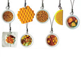 Small Toys Hong Kong Traditional Snacks figure phone strap (set of 8)