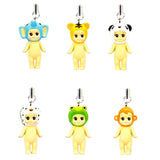 Bandai Dreams 2009 Sonny Angel Mini Figure Mobile strap Animal ver. 2 (set of 6)