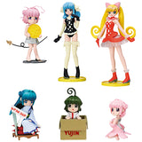 Yujin SR Kabu de Ikou Let's Learn About Stocks! girl Figure (set of 6)