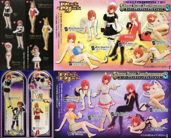 Bandai Super Black Jack Collection Rio Rollins Tachibana girl figure