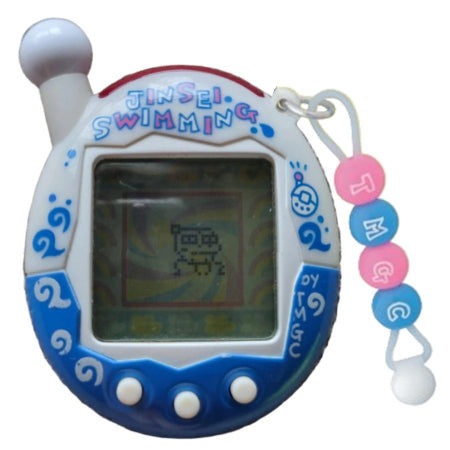 Bandai Tamagotchi Connection ver. 4 Entama LCD game Jinsei swimming