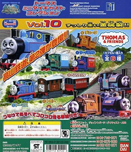 Bandai 2006 Thomas the Tank Mini Diecast Collection 10 Gashapon Figure (set of 6)