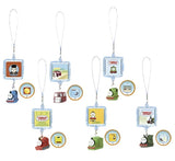 Bandai 2006 Thomas the Tank Engine Spinning Plate Strap (set of 6)
