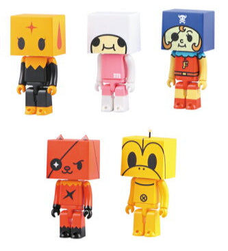 Medicom Kubrick 100% To-Fu Oyako  DEVIL MIX TOFU figure (set of 5)