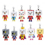 Yujin DEVILROBOTS To-Fu OYAKO Mascot Figure Strap (set of 10)
