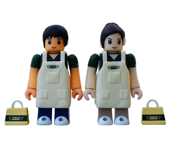 Medicom Kubrick Creative Life Store Tokyu Hands Sales assistant collectors set
