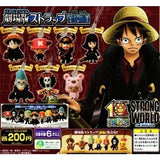 Bandai One piece film STRONG WORLD 10th Movie figure Strap Collection