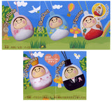 Bandai Fairy Unazukin Nodding Doll Gashapon figure Strap (set of 5)