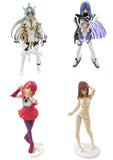 Bandai HGIF Xenosaga EP3 KOS-MOS character gashapon figure (set of 4)