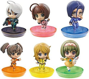 Megahouse Petit Chara Space Battleship Yamato 2199 mini figure (set of 6)