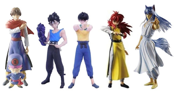 Bandai Yu Yu Hakusho Dark Tournament Hard Battle figure (set of 5)