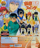 Bandai 40th Weekly Jump Yu Yu Hakusho character figure swing (set of 4)
