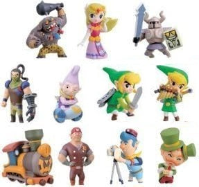 Furuta choco egg The Legend of Zelda Spirit Tracks Trading figure (set of 11)