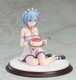 Good Smile Kadokawa Re:zero Starting Life In Another World Rem Birthday Cake Ver. 1/7 Pvc Figure - Scaled
