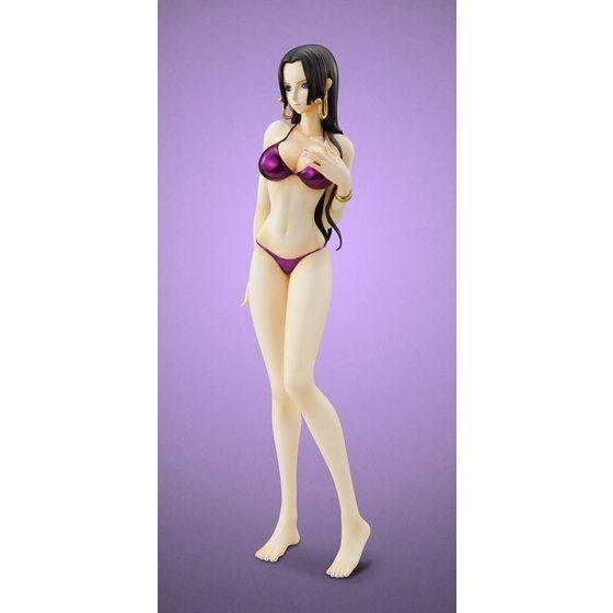 MegaHouse - p.o.p ワンピース BOA・HANCOCK ver.WHITE ハンコック P O P ワンピースフィギュア ボア・ハンコックver ホワイト