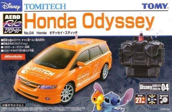 Takara Tomy Tomitech Aero R/C 04 Honda Odyssey car Disney Stitch