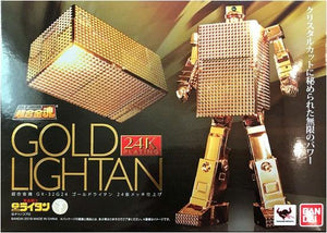 Bandai Soul of Chogokin GX-32 G24 Gold Lightan 24K Gold Plating Action Figure - DREAM Playhouse