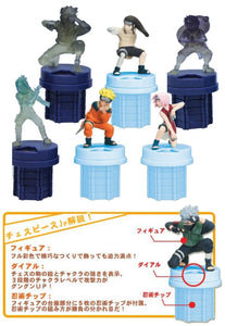 Megahouse 2004 Naruto Battle Chess Piece Jr Collection Trading figure (6 pcs) - DREAM Playhouse