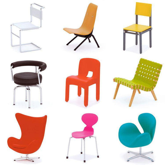 Reac Japan Design Interior Collection 1/12 mini designers chair