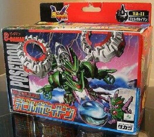 Takara 1999 Battle Bomberman Super B-Daman VA-11 Devil Poseidon - DREAM Playhouse