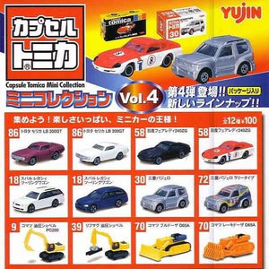 Takara TOMY Yujin Capsule Tomica mini car collection vol.4 (set of 12) - DREAM Playhouse