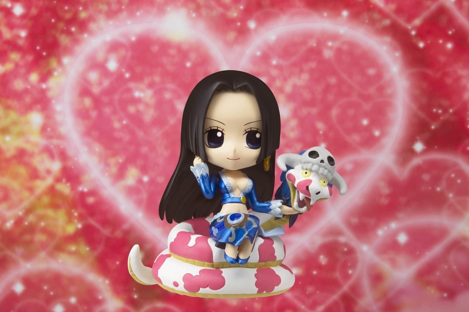Bandai Chibi arts One Piece Boa Hancock with Salome PVC