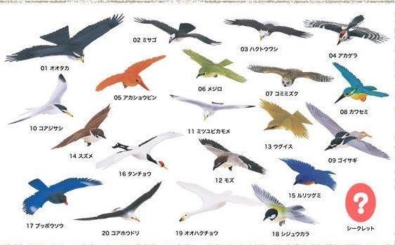 Furuta choco egg animal collection birds Trading figure (set