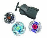 Takara Tomy 2009 Beyblade Metal Fight Fusion Bb-21 Black Pegasis Aquario Wolf Set (Attack & Balance) - Misc
