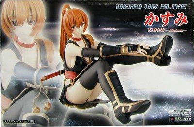 New Line Dead or Alive Kasumi Black Ver. 1/5 Cold Cast figure
