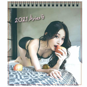 Aries Taiwan beauty idol Video game host Youtuber Tabletop Calendar 2021 - DREAM Playhouse