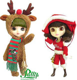 Groove Inc. Little Pullip+ F-811 Carol & Rudolph X’mas Special girl Fashion doll (Jun Planning)-DREAM Playhouse