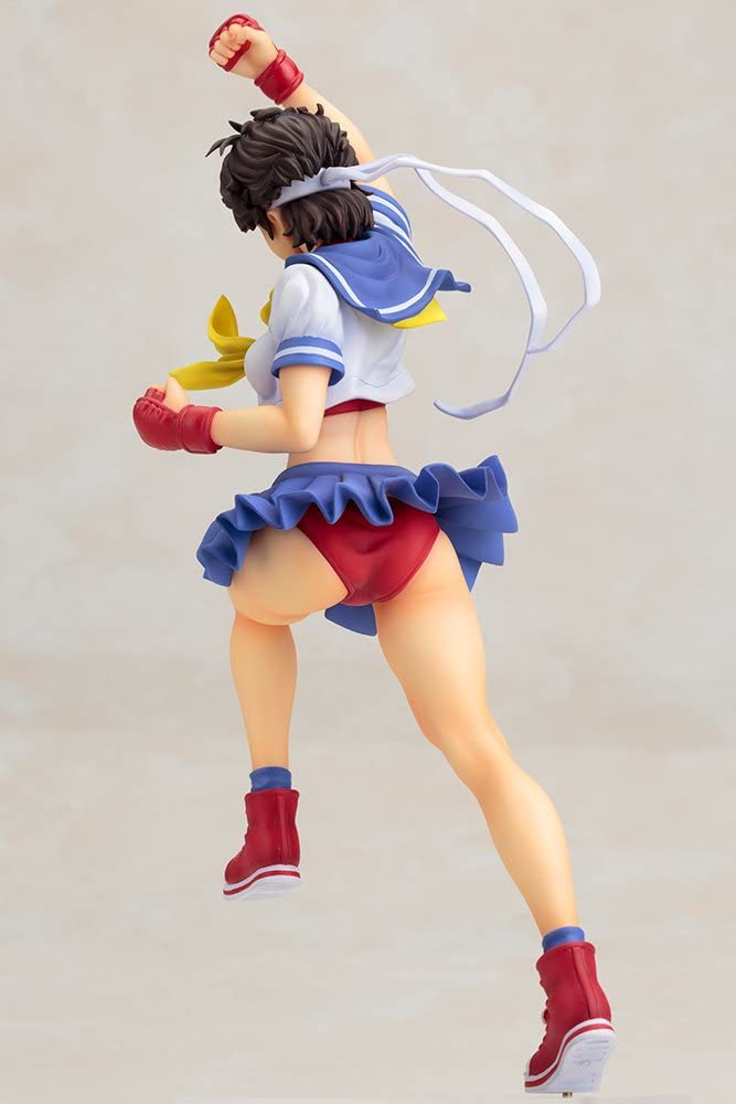 Kotobukiya Bishoujo Statue Street Fighter Sakura 1/7 PVC
