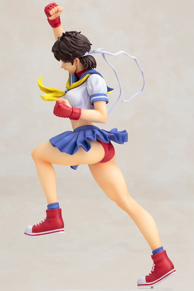 Kotobukiya Bishoujo Statue Street Fighter Sakura 1/7 PVC
