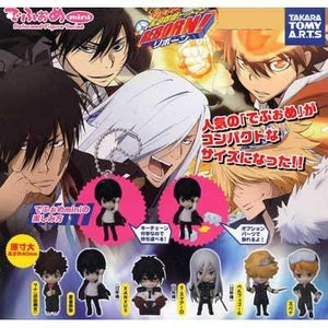 Takara TOMY Katekyo Hitman Reborn Deformed mini figure Mascot (set of 6) - DREAM Playhouse