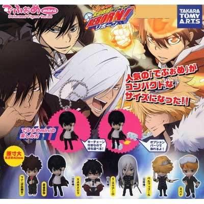 Takara TOMY Katekyo Hitman Reborn Deformed mini figure Mascot (set of 6) - DREAM Playhouse