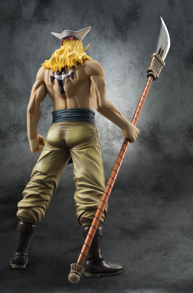 Whitebeard Edward Newgate Big,Japanese Anime  Cosplay,59inches,for Collection,Display, Plastic, Black : Sports & Outdoors