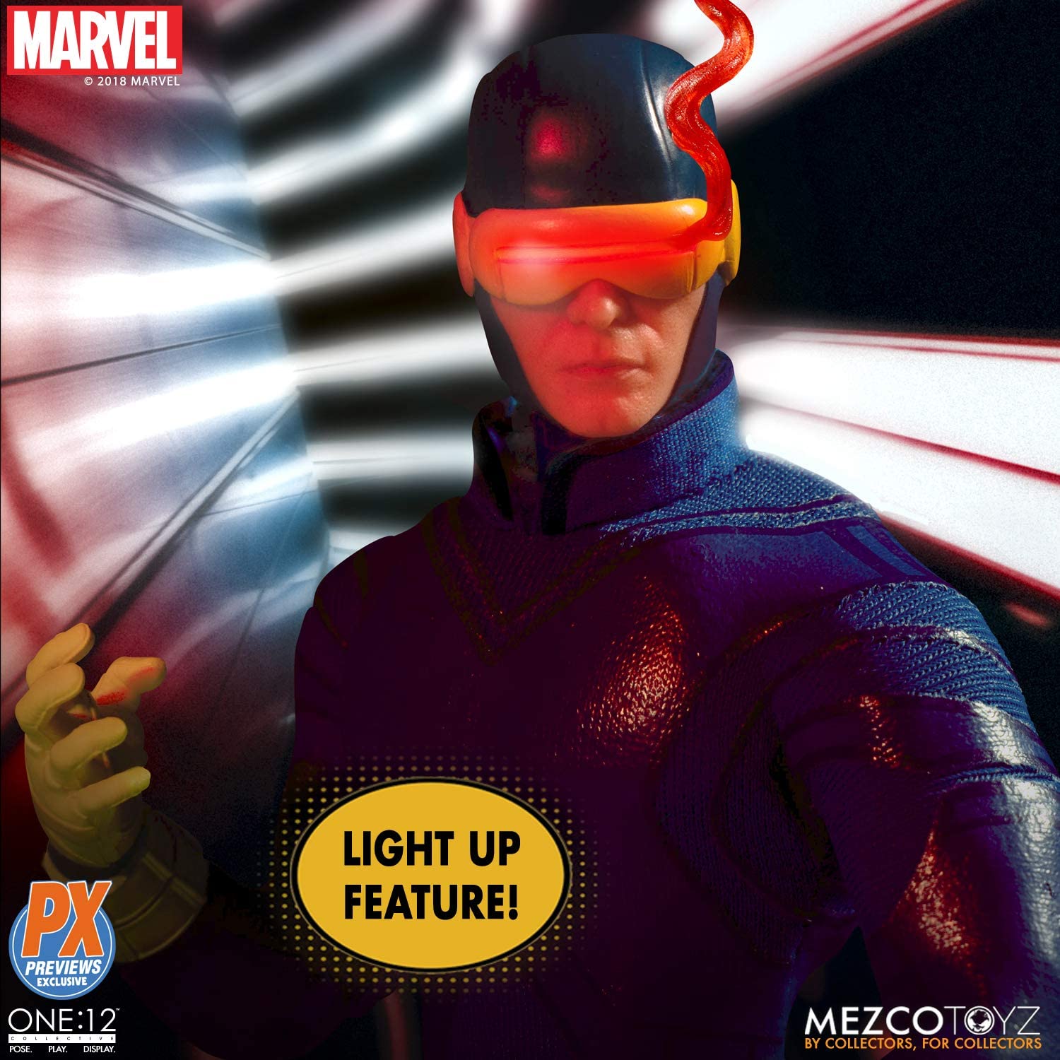 Mezco Toyz ONE:12 Collective Marvel X-Men Cyclops PX Ver. 1