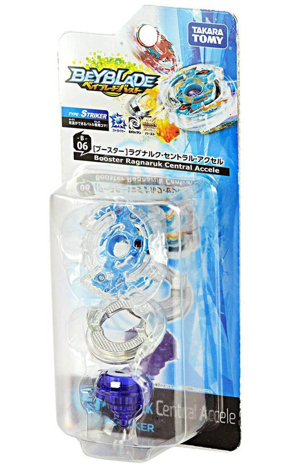 Takara Tomy 2016 Beyblade Burst B-06 Roktavor Ragnaruk Central Accelerator Booster Set - Misc