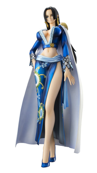 BOA HANCOCK Ver.BLUE フィギュア Amazon.com: Megahouse Blue Version One Piece Portrait of