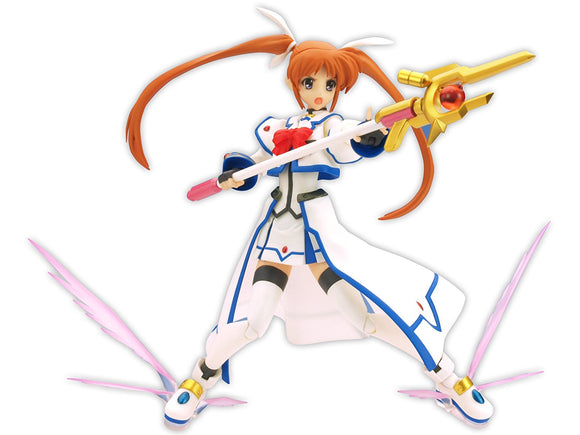 Max Factory Figma 005 Magical Girl Lyrical Nanoha Strikers Takamachi Barrier Jacket Ver.