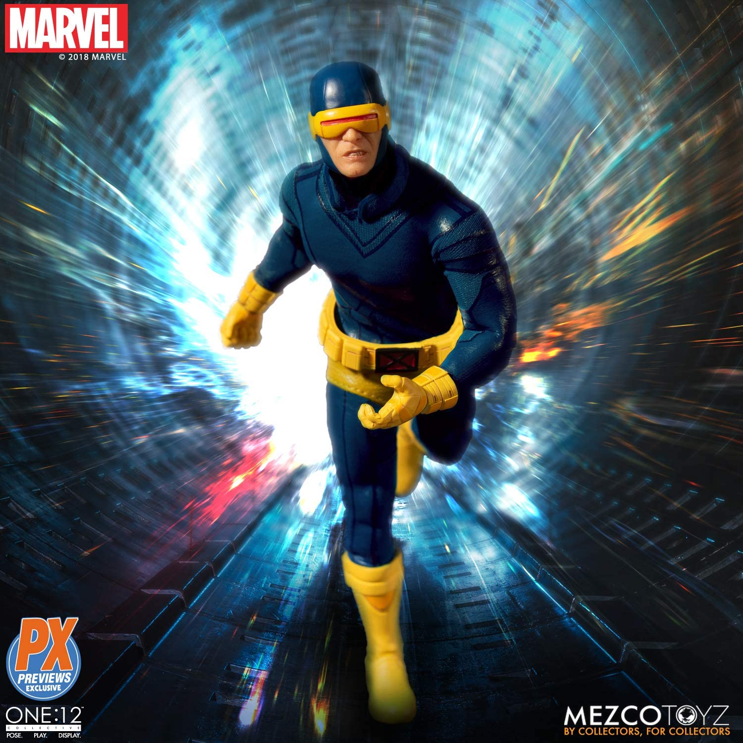 Mezco Toyz ONE:12 Collective Marvel X-Men Cyclops PX Ver. 1/12
