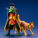 Kotobukiya ARTFX+ DC Comics Batman Robin & Ace the Bat-Hound 1/10 PVC figure - DREAM Playhouse