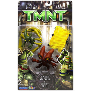 Playmates Tmnt Movie 2007 Teenage Mutant Ninja Turtles Spider Aracknor & Jersey Devil Action Figure - Action