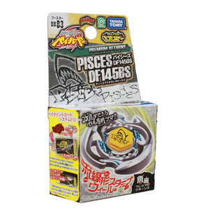 Takara Tomy 2010 Beyblade Metal Fight Fusion Bb-83 Pisces Df145Bs Booster Set - Misc