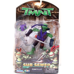 Playmates Tmnt Movie 2008 Teenage Mutant Ninja Turtles Sub Sewer Don Donatello Action Figure - Action Figure