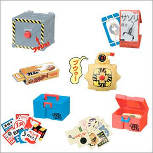 Takara TOMY Yujin Prank Lab Mischief Goods Research Institutes Part 1 (set of 6) - DREAM Playhouse