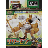 Bandai Digimon Digital Monsters Xros Wars Digi-Fusion 11 Tsuwamon Figure (With Digi Memory Card) - Action
