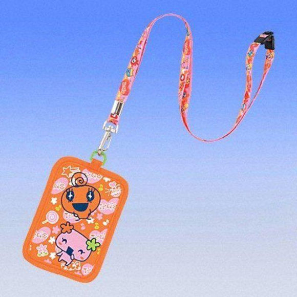 Bandai Tamagotchi Business Card Carrying Case (Orange With Memetchi & Violetchi) - Misc